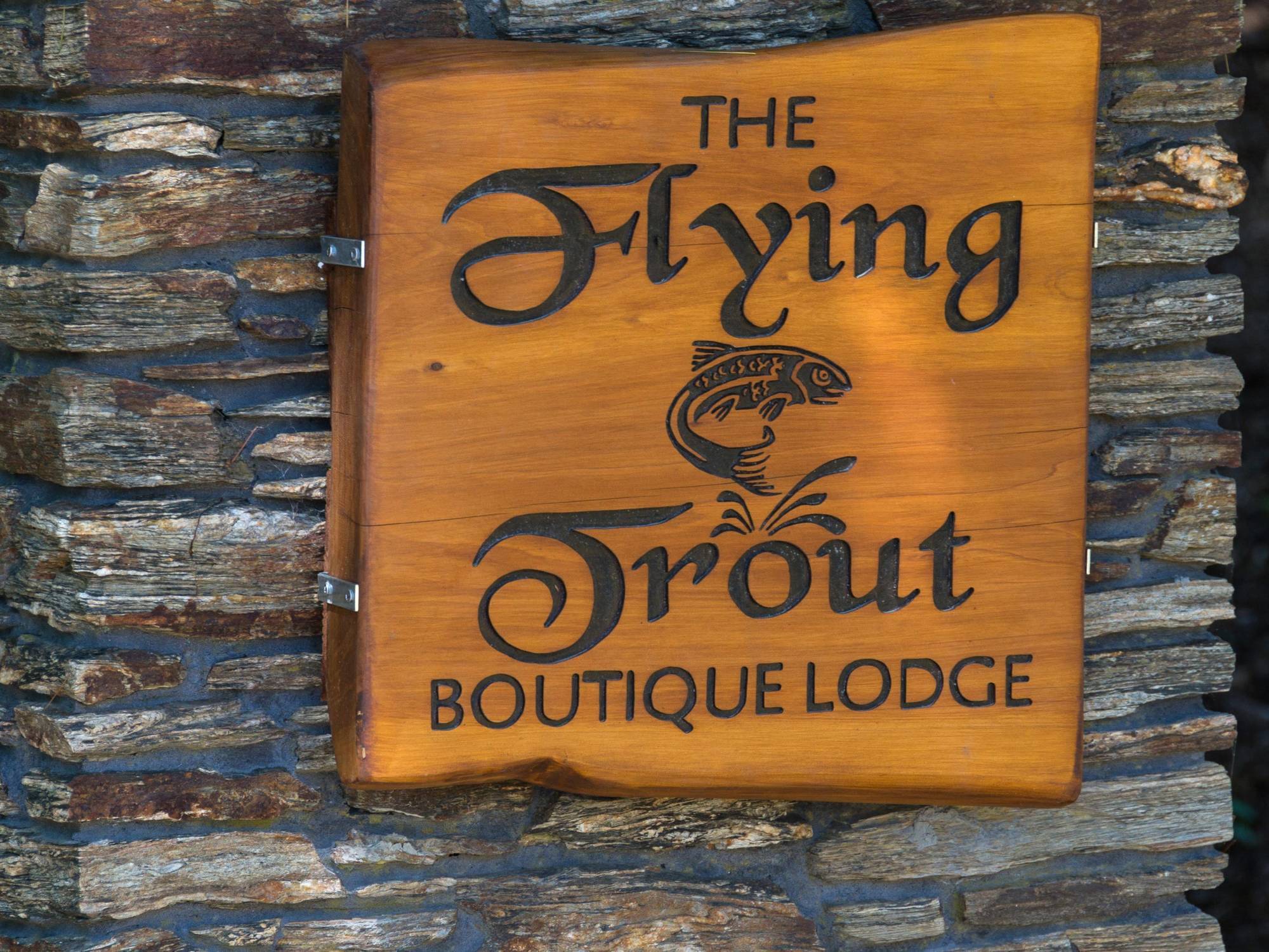 The Flying Trout Boutique Lodge Taupo Dış mekan fotoğraf